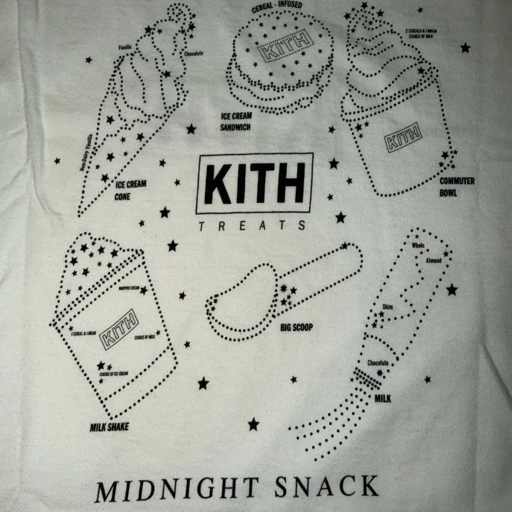 Kith Treats White Tee with Black Logo - Picture 5 of 6